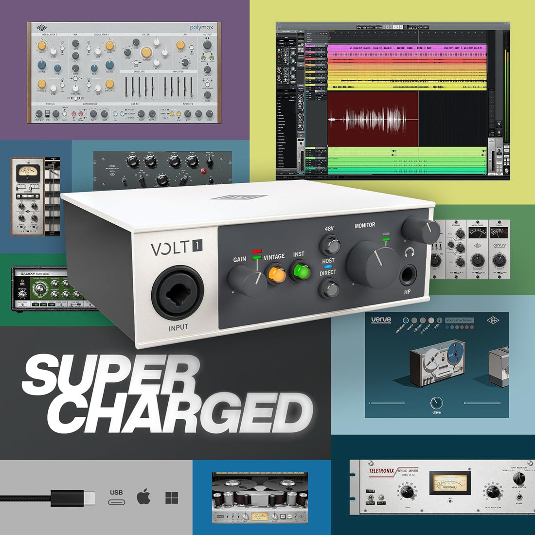 Volt 1 USB Recording Studio Audio Interface