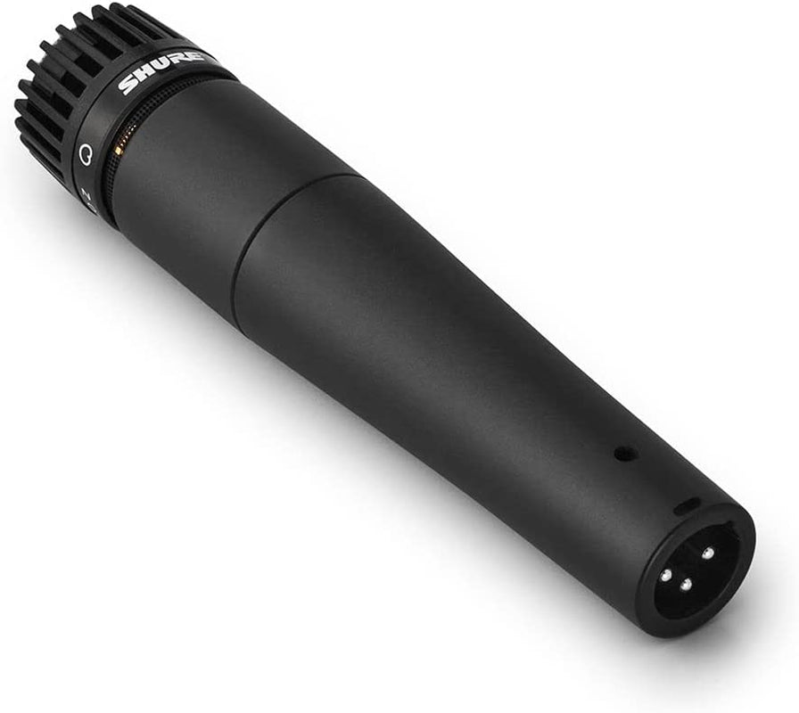 SM57 Pro XLR Dynamic Microphone - Professional Studio & Live Performance Cardioid Mic for Instruments, Recording for Drums, Percussion, & Instrument Amplifier Miking (SM57-LC)