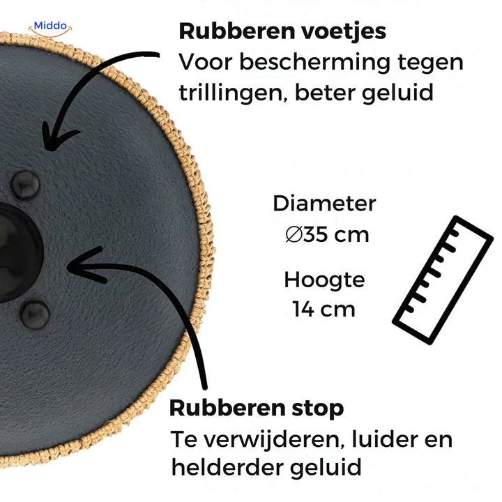 Harmonii Handpan Drum – Soothing Meditation & Healing Sounds