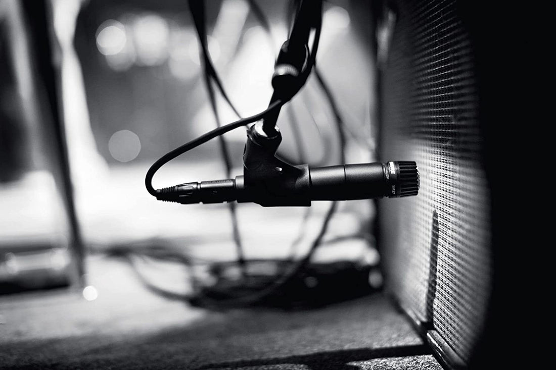 SM57 Pro XLR Dynamic Microphone - Professional Studio & Live Performance Cardioid Mic for Instruments, Recording for Drums, Percussion, & Instrument Amplifier Miking (SM57-LC)
